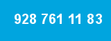 928 761 11 83